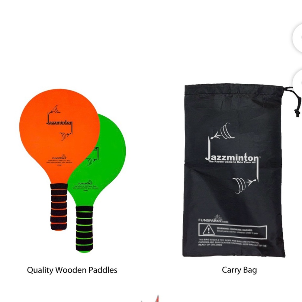 Jazzminton Wood Paddles